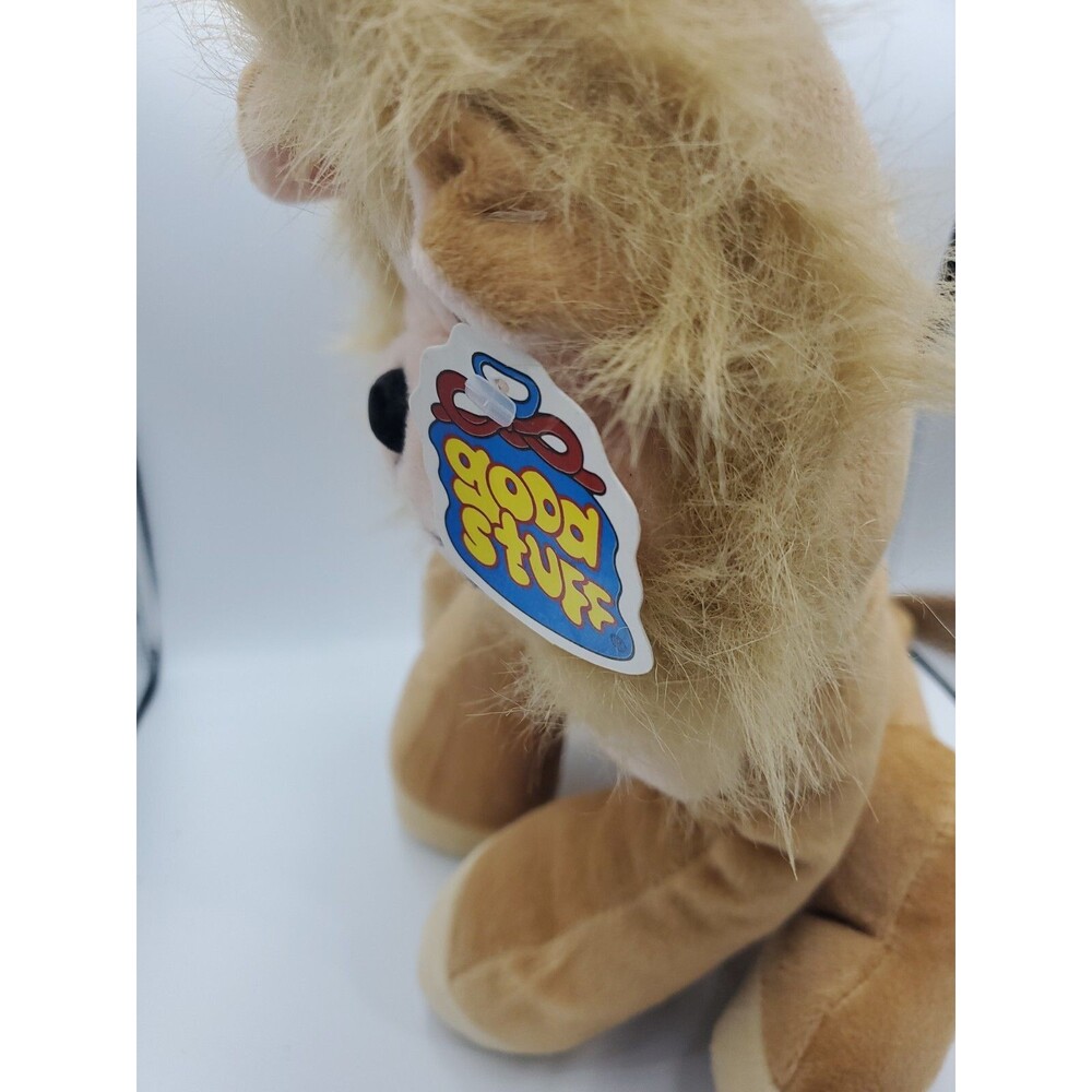 Good Stuff 14” Lion Plush Stuffed Animal Toy Rare W/ Tag - Picture 3 of 10